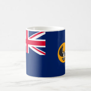 Caneca De Café Bandeira da Austrália Meridional (Estado Australia