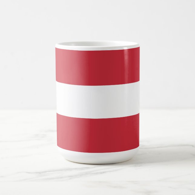 Caneca De Café Bandeira da Áustria (Centro)