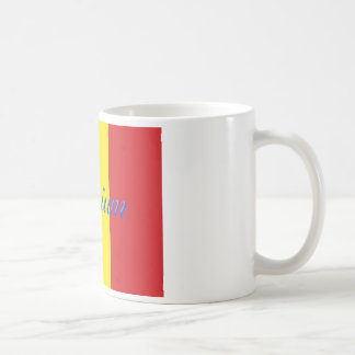Caneca De Café Bandeira da Bélgica