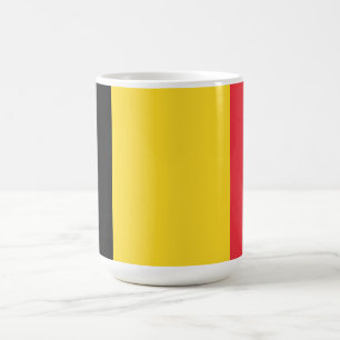 Caneca De Café Bandeira da Bélgica