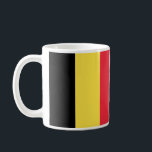 Caneca De Café Bandeira da Bélgica<br><div class="desc">Bandeira da Bélgica</div>