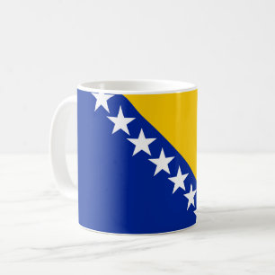 Caneca De Café Bandeira da Bósnia e Herzegovina