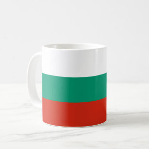 Caneca De Café Bandeira da Bulgária