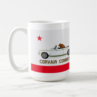 Caneca De Café Bandeira da Califórnia Corvair Hoodie convertível