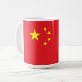 Caneca De Café Bandeira da China