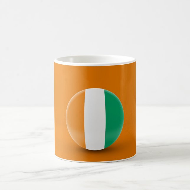 Caneca De Café Bandeira da Costa do Marfim (Centro)
