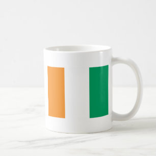 Caneca De Café Bandeira da Costa do Marfim - Drapeau de la Côte 