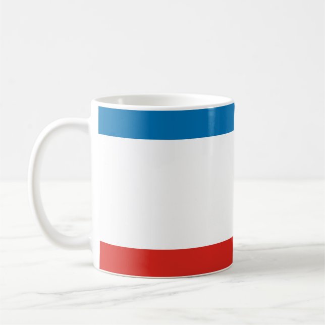 Caneca De Café Bandeira da Crimeia (Esquerda)