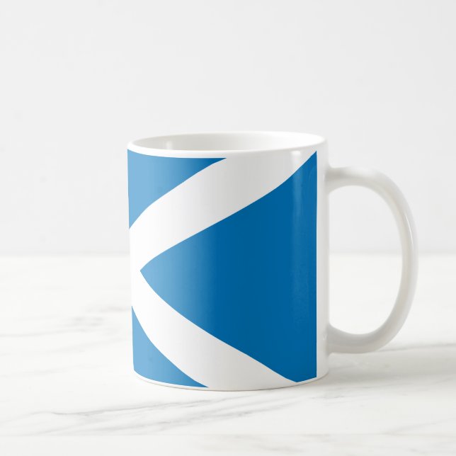 Caneca De Café bandeira da Escócia (Direita)