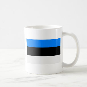Caneca De Café Bandeira da Estônia