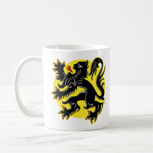 Caneca De Café Bandeira da Flandres