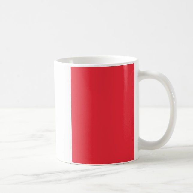 Caneca De Café Bandeira da França (Direita)