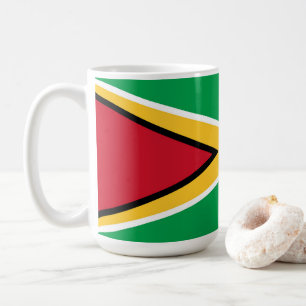 Caneca De Café bandeira da Guiana