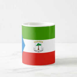 Caneca De Café Bandeira da Guiné Equatorial (África)
