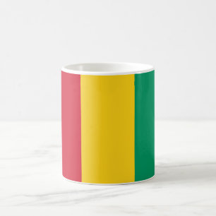 Caneca De Café Bandeira da Guiné (país africano)