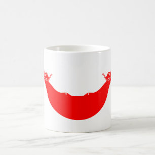 Caneca De Café Bandeira da Ilha de Páscoa