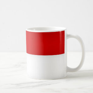 Caneca De Café Bandeira da Indonésia Legal