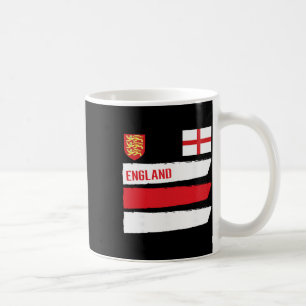 Caneca De Café Bandeira da Inglaterra Futebol Inglês Torcedor de