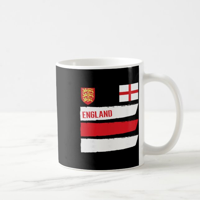 Caneca De Café Bandeira da Inglaterra Inglês Futebol Torcedor de  (Direita)