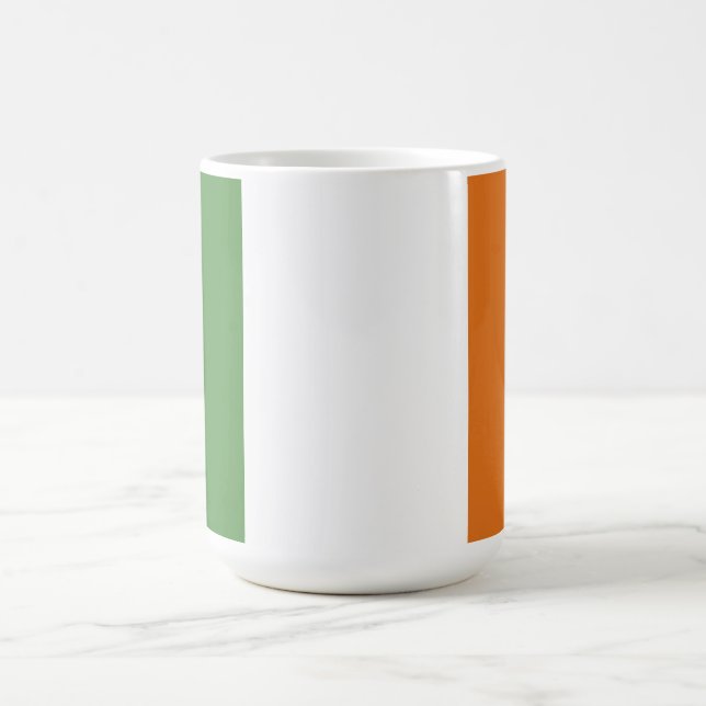 Caneca De Café Bandeira da Irlanda (Centro)