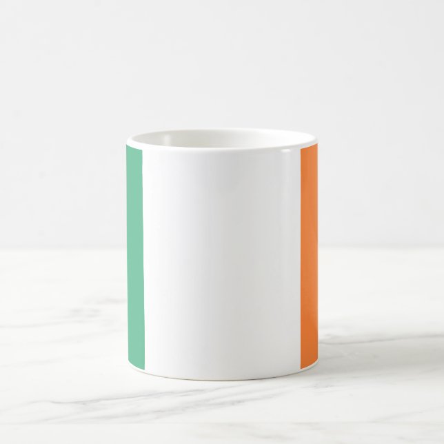 Caneca De Café Bandeira da Irlanda (Centro)
