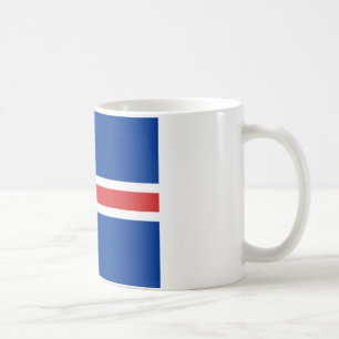 Caneca De Café Bandeira da Islândia