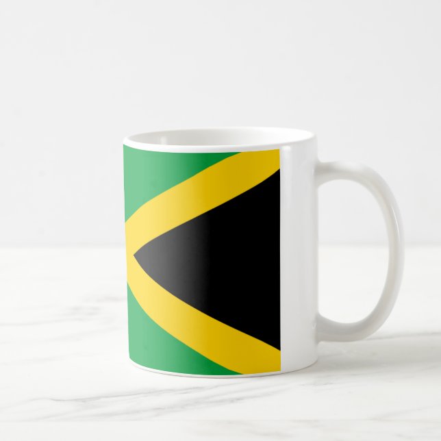Caneca De Café Bandeira da Jamaica (Direita)