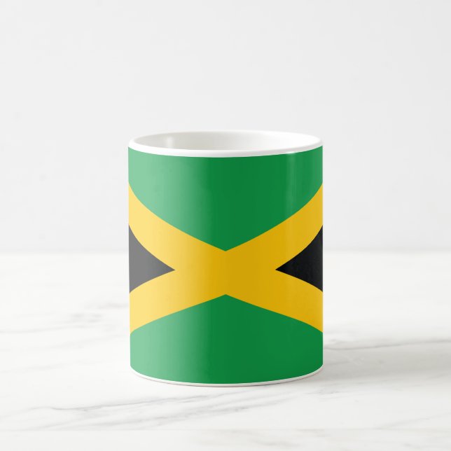 Caneca De Café bandeira da Jamaica (Centro)