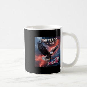 Caneca De Café Bandeira da Liberdade do 250º Aniversário Águia Ma