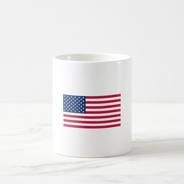 Caneca De Café Bandeira da Mug dos Estados Unidos (Centro)