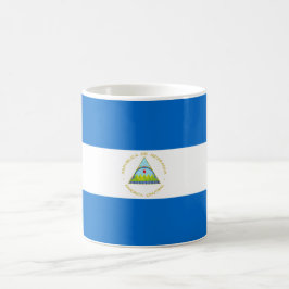 Caneca De Café Bandeira da Nicarágua