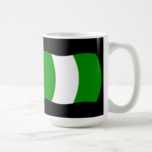 Caneca De Café Bandeira da Nigéria