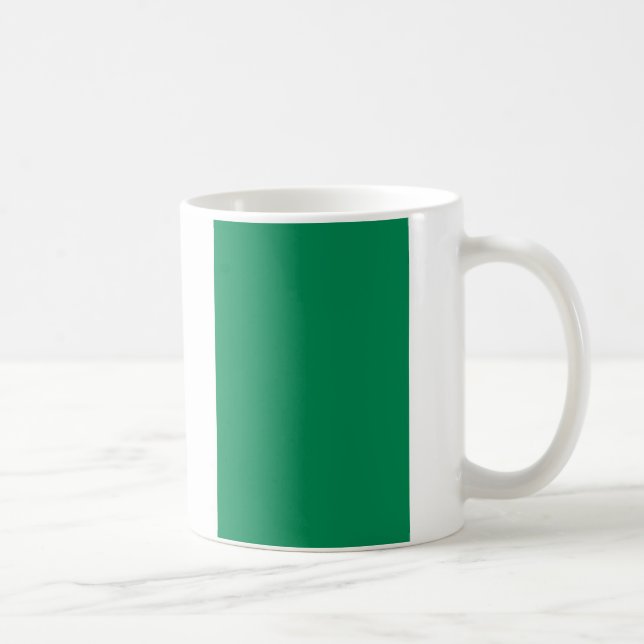 Caneca De Café Bandeira da Nigéria (Direita)
