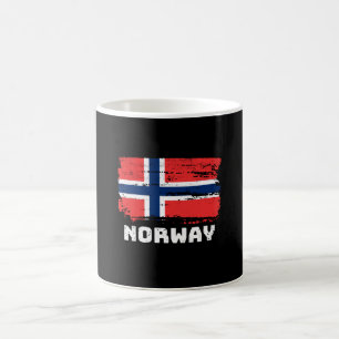 Caneca De Café Bandeira da Noruega