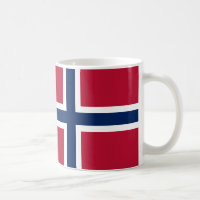 Bandeira da Noruega Coffee Mug