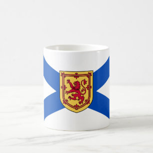 Caneca De Café Bandeira da Nova Escócia (Província do Canadá)
