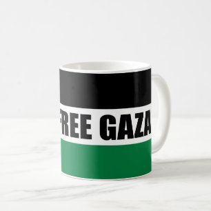 Caneca De Café Bandeira da Palestina, Salvar Gaza, Gaza livre