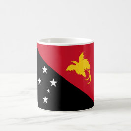 Caneca De Café Bandeira da Papua-Nova Guiné
