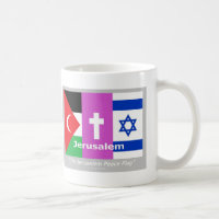 Bandeira da Paz em Jerusalém