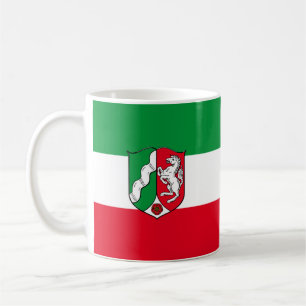 Caneca De Café Bandeira da Renânia do Norte-Vestefália Coffee Mug