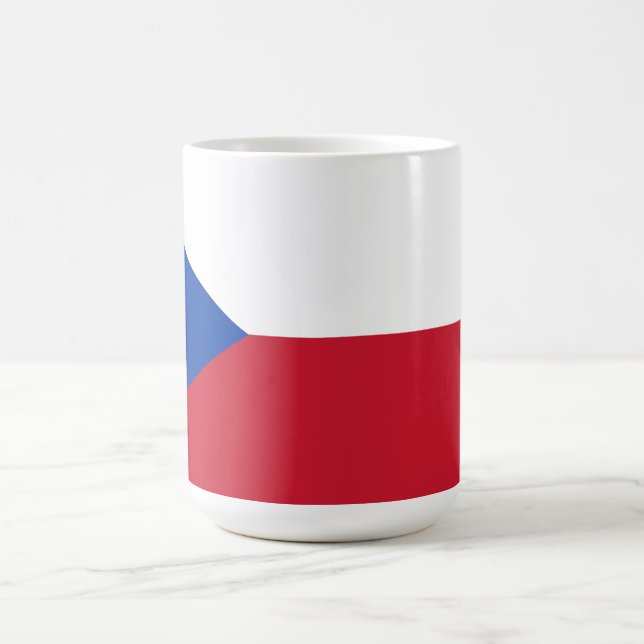 Caneca De Café Bandeira da República Checa (Centro)