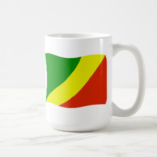 Caneca De Café Bandeira da República do Congo