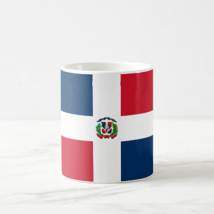Caneca De Café Bandeira da República Dominicana