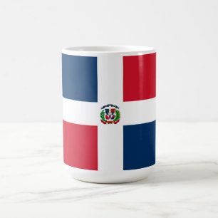 Caneca De Café Bandeira da República Dominicana