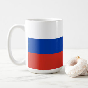 Caneca De Café bandeira da Rússia