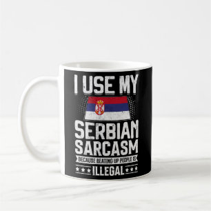 Caneca De Café Bandeira Da Sérvia Para Os Sérvios