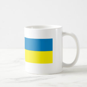 Caneca De Café Bandeira da Ucrânia