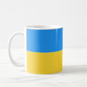 Caneca De Café Bandeira da Ucrânia