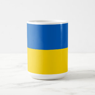 Caneca De Café Bandeira da Ucrânia