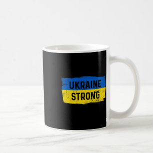 Caneca De Café Bandeira da Ucrânia Bandeiras ucranianas legais Ho